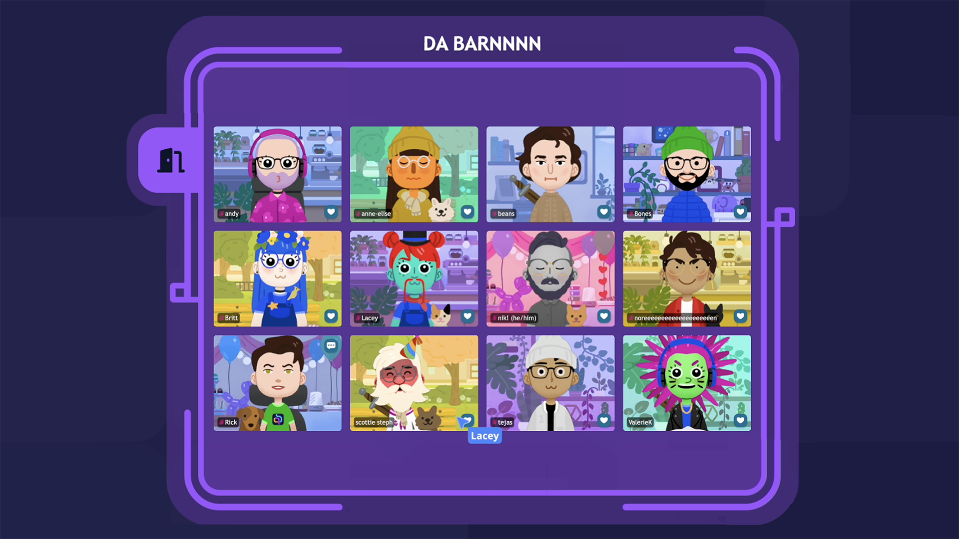 Team of Avatars in Tangle